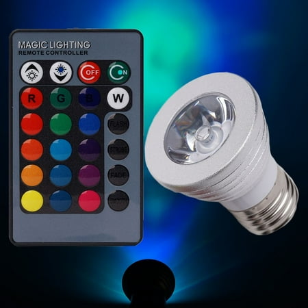 - Efavormart 3 Watt 16 Color LED RGB Spotlight For Backdrop Wedding Stage With Wireless Remote
