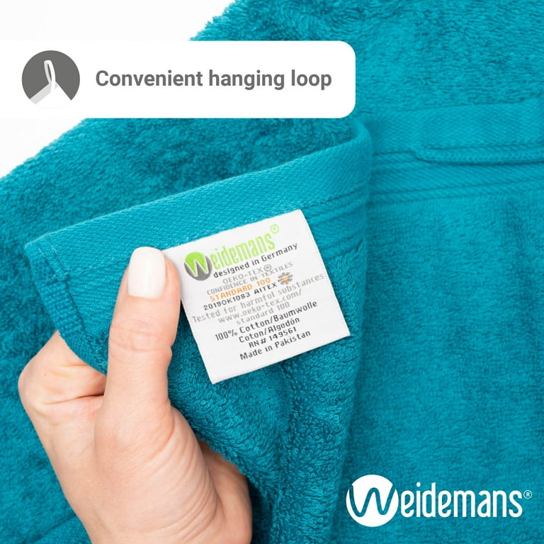 Weidemans Premium 1 Piece Towel Set Including 1 Exclusive Bath Towel 35 x 70 Color: Dark Grey 100% Cotton |Machine Washable High Absorbency