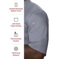 thumbnail image 3 of Chef Coat Chef Works Montreal Cool Vent gris mediano, 3 of 4
