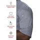 thumbnail image 3 of Chaqueta de Chef para Hombre Chef Works Montreal Cool Vent Gris 5XL, 3 of 4