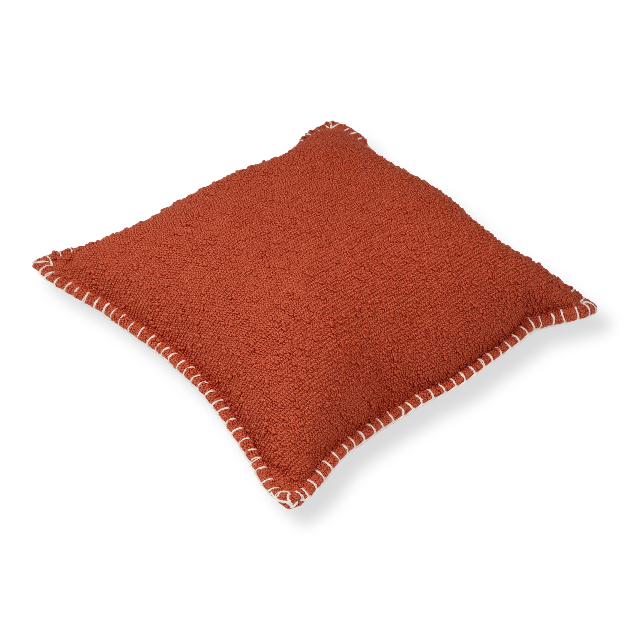 (2 pack) Mainstays Red Canyon Pillow with Whipstitch Edges 18x18