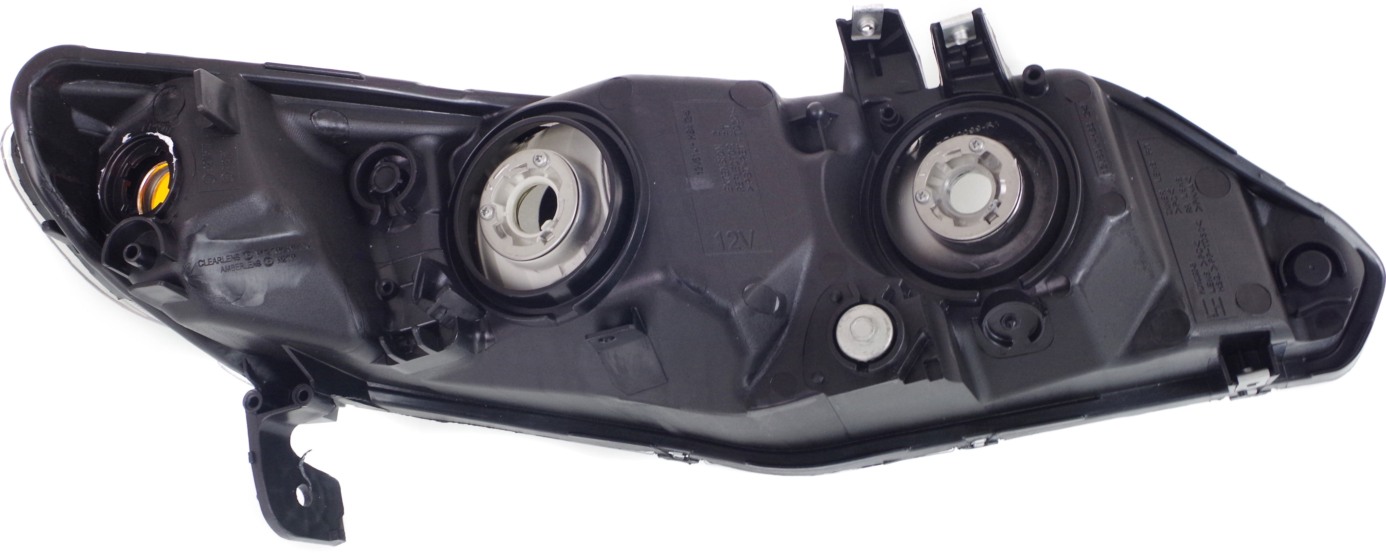 Headlight Compatible With 2006-2008 Honda Civic Left Driver Halogen