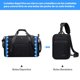 thumbnail image 3 of Maleta Deportiva Calidad Maleta Deportiva Bolsa de Deporte Gym con Compartimento para Zapatos, Bolso de Viaje, para Hombres y Mujeres, Impermeable Gran Capacidad y Ligero, 3 of 8
