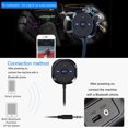 thumbnail image 4 of Receptor Bluetooth Para Automóvil Manos Libres Bluetooth Adaptador Aux Receptor De Música Bluetooth Diseño De Luz De Fondo Reproductor De Radio Mp3 Para Estéreo Doméstico (Negro) Muyoka Hogar, 4 of 6