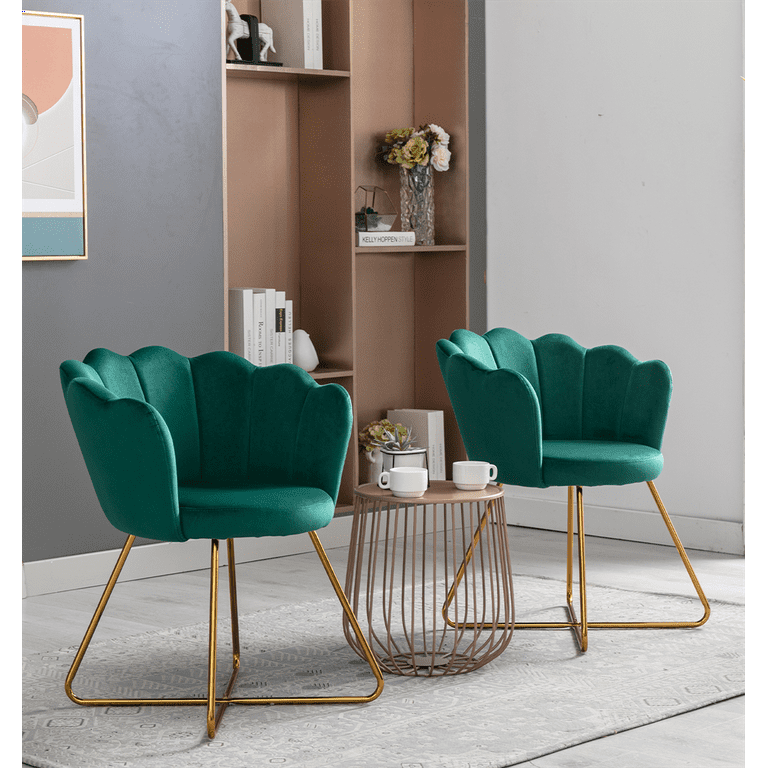 Lotus cheap velvet chair