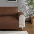 thumbnail image 1 of Waterproof Sofa Cover with Elastic Strap, Quilted Furniture Protector Coffee Sofa Slipcover for Children Pets for 2 Seaters, 1 of 8