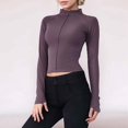 thumbnail image 2 of EDFBUYKRS Black Women's Long Sleeve T-Shirt, Long Sleeve Shirts for Women Womens T Shirts Long Sleeve Crew Neck Shirts Basic Tee Sort Comfy Printed Tops Blouse,Women's Long Sleeve T-Shirt L, 2 of 6