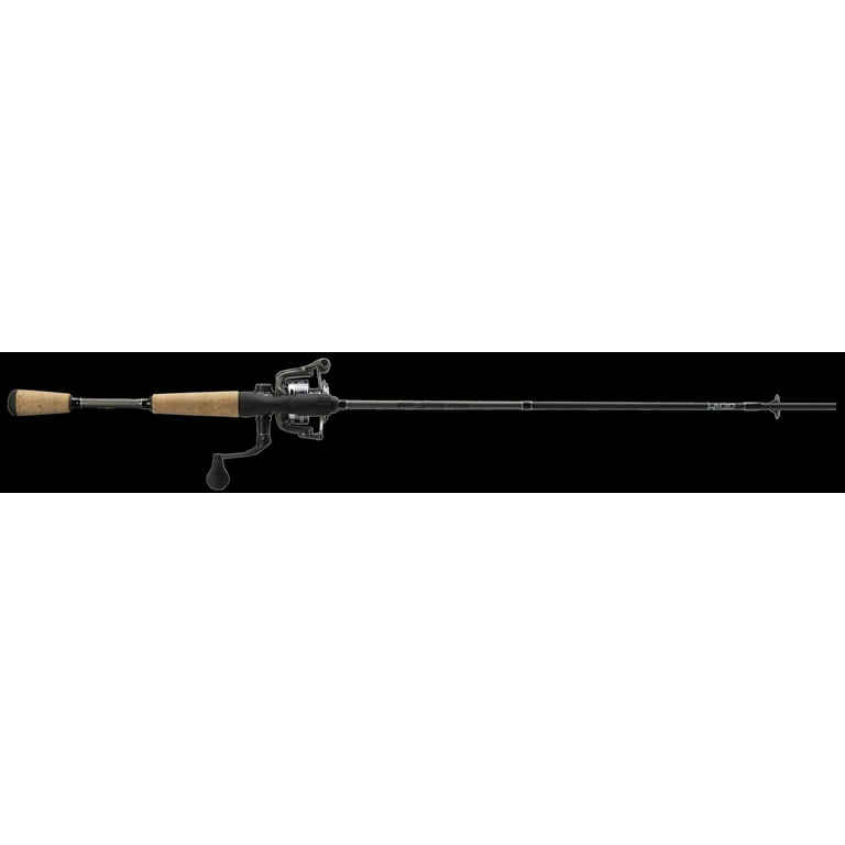 Lew's Speed Spin High Speed Spinning Reel and Fishing Rod Combo, 6-Foot  9-Inch Rod, Size 30 Reel, Black 