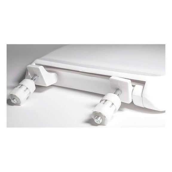 Centoco Toilet Seat, Round, White 460STSFE-001