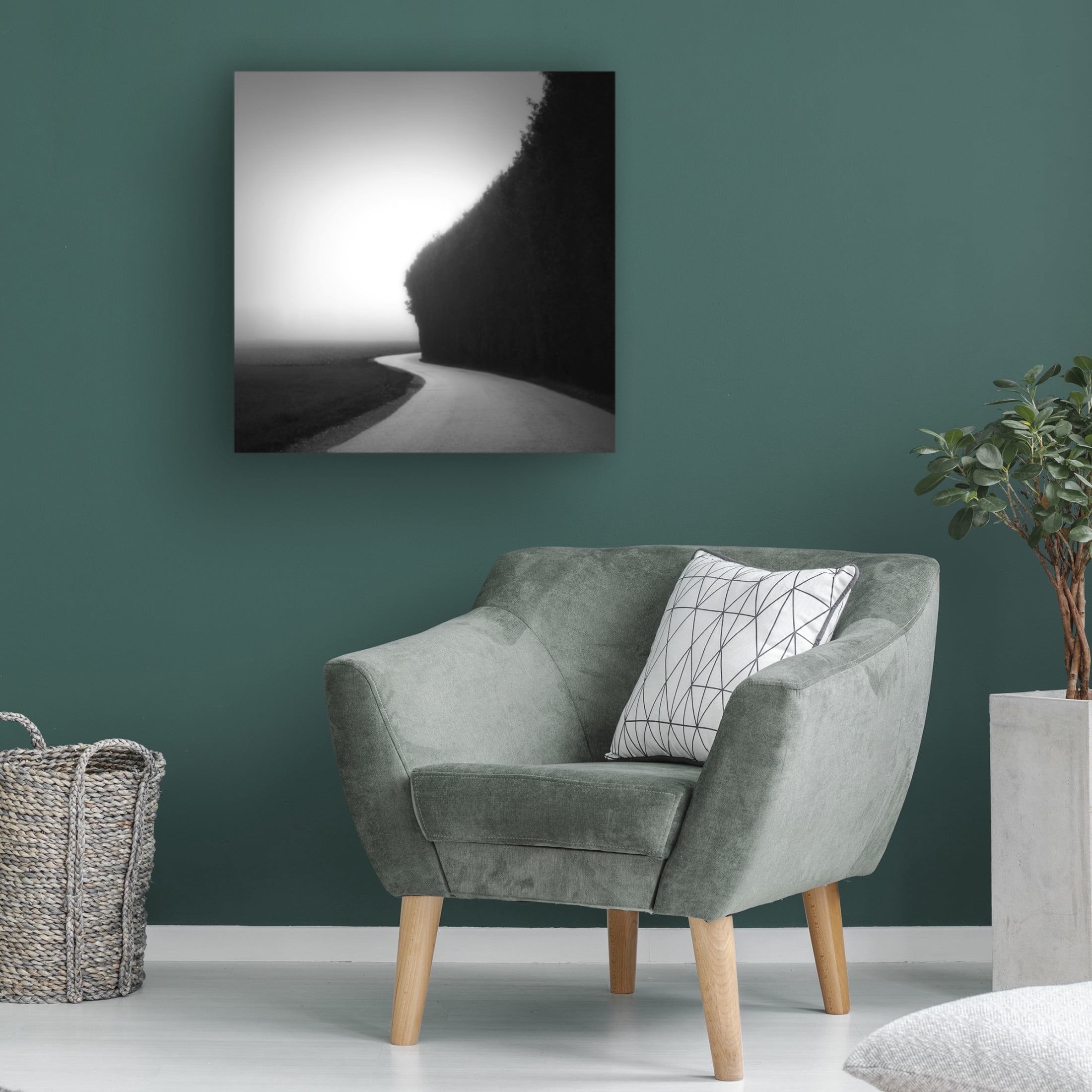 Canvas Wall Art - Alexej Schulz 'Aeon' Wall Art for Living Room, Bedroom, or Office Décor by Trademark Fine Art - 14 x 14 Inches
