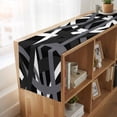 thumbnail image 6 of Table Runners 72 Inches Long Dress Scarves, Gray Black Geometric Farmhouse Kitchen/Dining Table Runner, Coffee Tablerunners, Modern Art Abstract Grey Line 14x72 Inch, 6 of 9