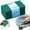 B, variant on Scrub Pads Scouring Pads Sponge Dish Scrubber Scouring Cleaning Non Scratch for Kitchen Dishes Cleaning(Green,10 Pieces)