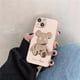 thumbnail image 1 of Compatible For iPhone 13 Pro Max 12 11 SE 2020 X XR Xs 8 7 Plus Phone Case Plating Bear Fashion Protective Cover Casing, 1 of 4