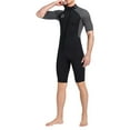 thumbnail image 4 of Traje de neopreno de 3mm para hombre Sunnimix corto Gris XXXL, 4 of 8