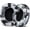 Protein Leather-Black&Gray Grid, variant on SOULWIT Replacement Earpads for Skullcandy Hesh 3/ANC/Evo & Crusher Wireless/540/ANC/Evo & Venue ANC Over-Ear Headphones, Ear Pads Cushions with Protein Leather, Noise Isolation Foam - Black
