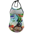 thumbnail image 2 of Super Why Girl's One-Piece Swimsuit Bathing Suit Soft Stretchy Children's Swimwear Swim Attire for Vacation 9-11Y(140cm), 2 of 8