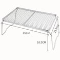 thumbnail image 1 of MYG Outdoor Foldable Portable Barbecue grill Camping Grill Grid BBQ Hiking Fishing, 1 of 8