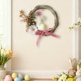 thumbnail image 4 of Sokhug Easter Bunny Garland Rabbit Colorful Easter Decoration Rustic Farmhouse Spring Banner Cute Hanging Decoration for Mantel Fireplace Window Indoor Outdoor, 4 of 6