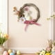 thumbnail image 4 of CaiYueKe Easter Wreath Decorations, Spring Floral Rattan Wreath with Bird Nest and Chicks, Holiday Party Garland for Home Door Wall Decor, Easter Basket Hanging Ornament, 4 of 7
