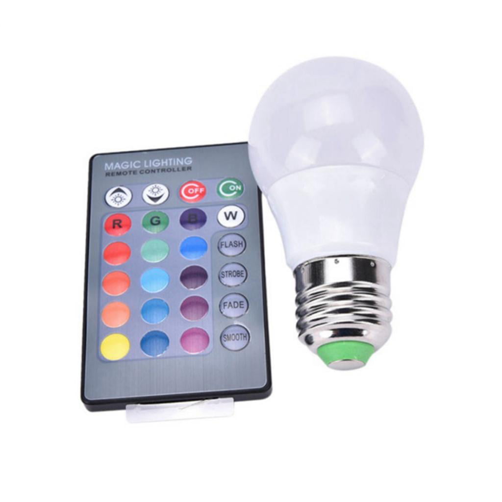 Magic Color Changing LED Light Bulb with Remote Control 