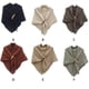 thumbnail image 3 of Minnieouse Mantón de viaje de invierno para mujer, chal para banquete, niñas, Color sólido, pañuelo informal para el cuello, capa de diseño Simple para Abrigos y chamarras Beige Minnieouse AP013111-02, 3 of 6