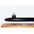 thumbnail image 2 of USS New Mexico (SSN-779) Block II Submarine Model, US Navy, 20 Scale Model,Mahogany, Virginia Class, 2 of 5