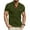 Army Green, variant on Men's Henley Shirt 2026 Short Sleeve T-Shirt Casual Top Pullover Summer Lightweight Tee Shirts with Button Light Gray L