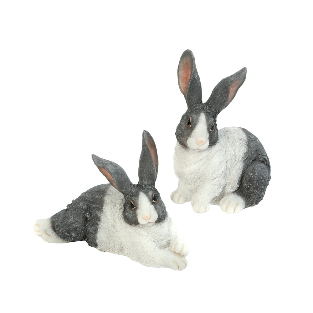 large resin rabbit