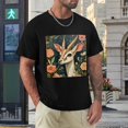 thumbnail image 4 of Hanmun Gazelle Men's Graphic Tees Print Vintage T-Shirts Short Sleeve Crew Neck Casual Size S-3XL, 4 of 9