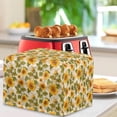 thumbnail image 3 of TSOVTHRID Vintage Sunflower Print 2 Slice Toaster Polyester Covers Heat-Resistant Kitchen Small Appliance Dust Cover Fingerprint Protection Kitchen Machine Protector, 3 of 8
