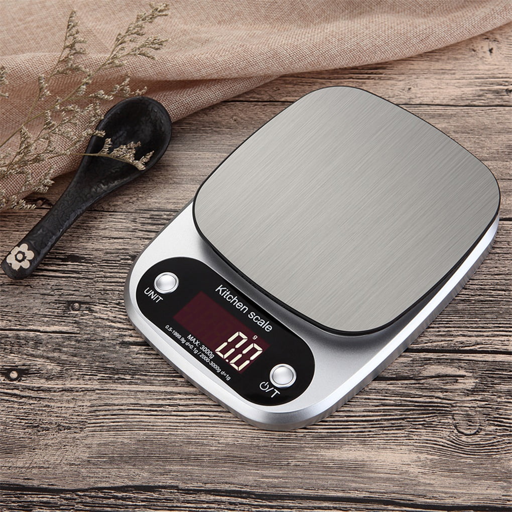  TXY 1g/10kg Household Kitchen Scale Electronic Food Scales Diet  Scales Measuring Tool Slim LCD Digital Electronic Weighing Scale : Home &  Kitchen