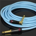 thumbnail image 2 of ruzhgo Electric Guitar Cable Connecting Line Instrument Bass Keyboard Drum Noise Reduction Audio Cable No.4, 2 of 4