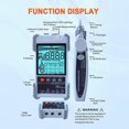 thumbnail image 3 of ET618 Network Cable Tester with LCD Display Analogs Digital Search POE Test Cable Wiremap Tester ID, 3 of 5