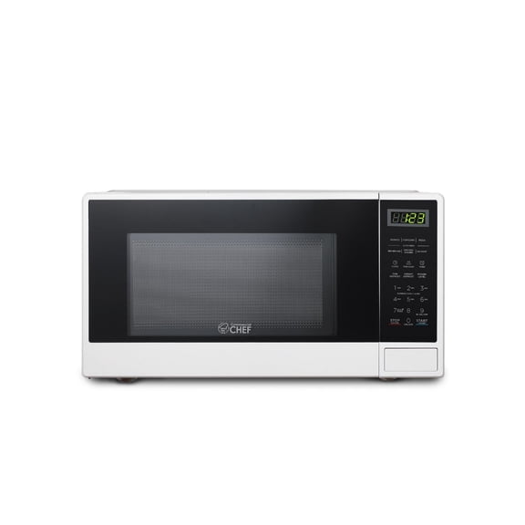 Micro-ondes de 1,1 pi3 avec 10 niveaux de puissance, petit micro-ondes avec bouton-poussoir, micro-ondes de comptoir de 1 000 W