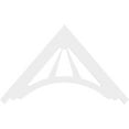 thumbnail image 2 of Ekena Millwork 72"W x 42"H x 1"P (14/12) Pitch Stanford Architectural Grade PVC Gable Pediment, 2 of 5
