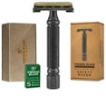 thumbnail image 1 of VIKINGS BLADE The Chieftain '5 BC' Double Edge Safety Razor, Ancient Dust &amp; Vintage Bronze (Brass, Neutrally Aggressive), 1 of 6