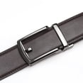 thumbnail image 3 of YAOBAMM Ceinture Résistante aux Rayures Boucle Automatique Micro pour Hommes Accessoires de Mode en Faux Cuir, 3 of 6