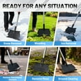 thumbnail image 7 of Saburrnity Ice Scraper with Adjustable Handle, 59 in Floor Scraper, Ice Scraper, Ice Chopper, Snow Shovel for Walkway Driveway, 7 of 7
