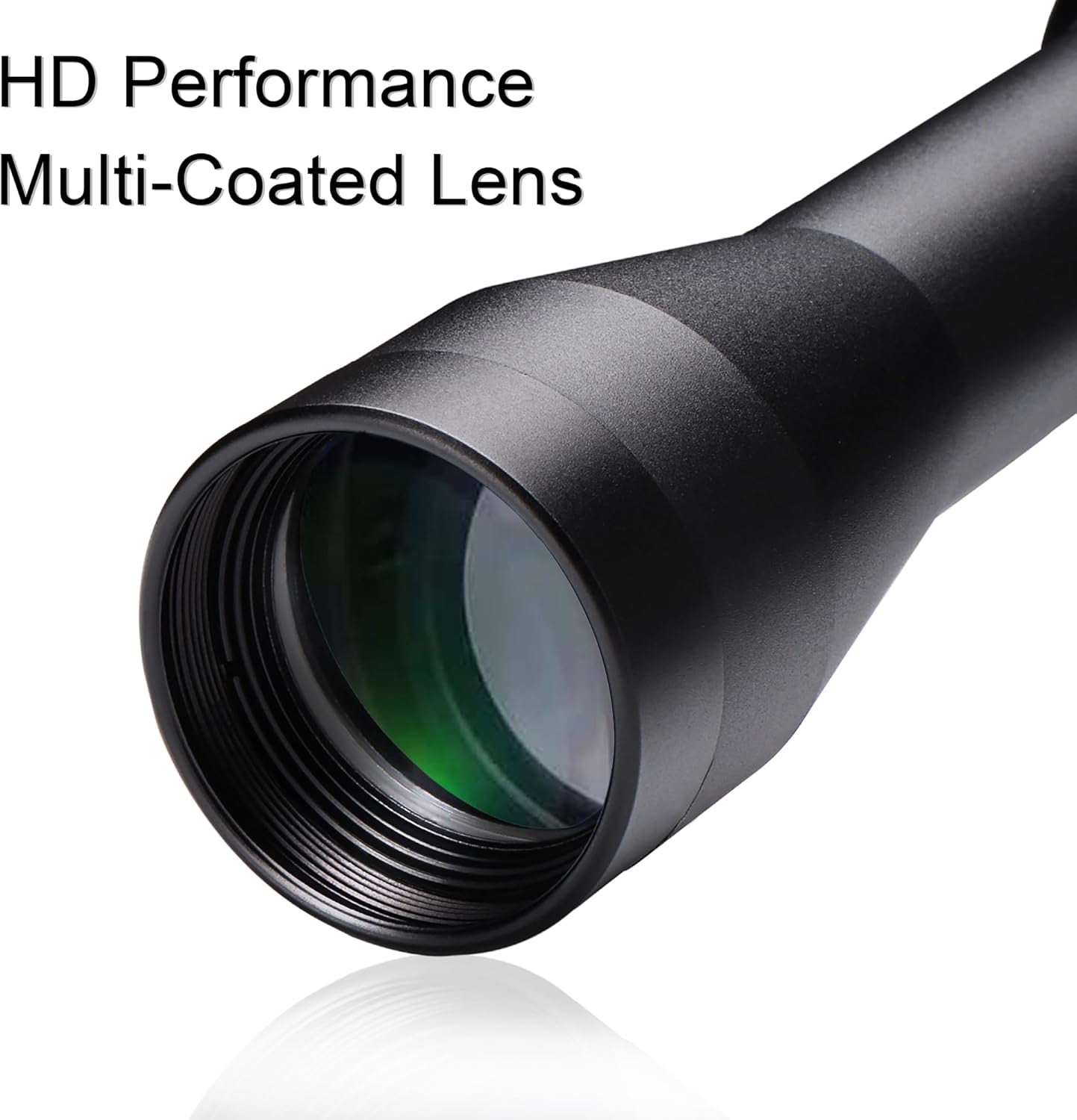 Rifle Scope, 3-9X32, Green Lens, Fast Focus Eyepiece, Free Ring Mounts, Air Rifle Scope, Optics Reticle Crosshair Scope
