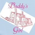 thumbnail image 2 of CafePress - Daddy's Girl Body Suit - Baby Light Bodysuit, Size Newborn - 24 Months, 2 of 4
