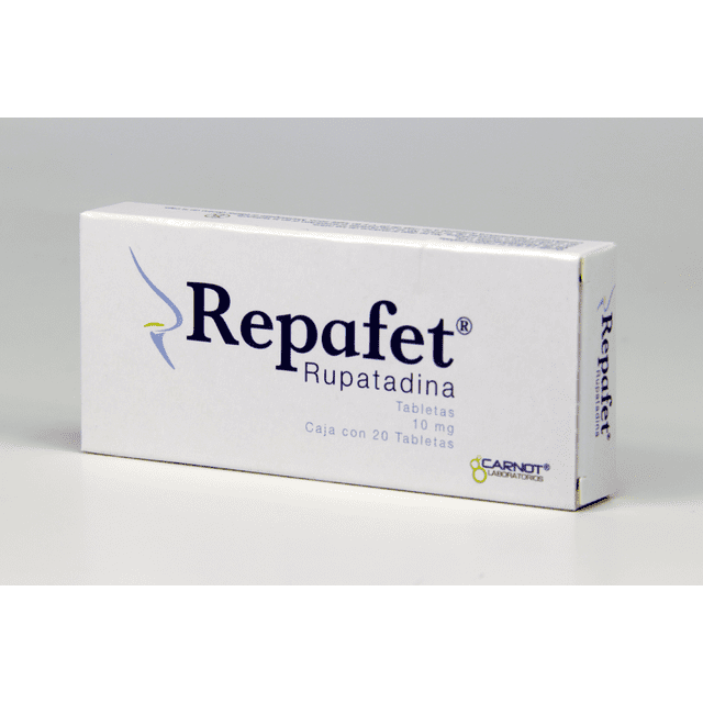 Repafet tabletas 20 pzas de 10 mg c/u