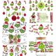 thumbnail image 3 of Venta al por mayor, más de 1000 estilos de Navidad, Papá Noel, libbey, manualidades DIY, envoltura de taza uv dtf, impresión de transferencias, pegatinas para vaso de 16oz para vidrio, 3 of 4