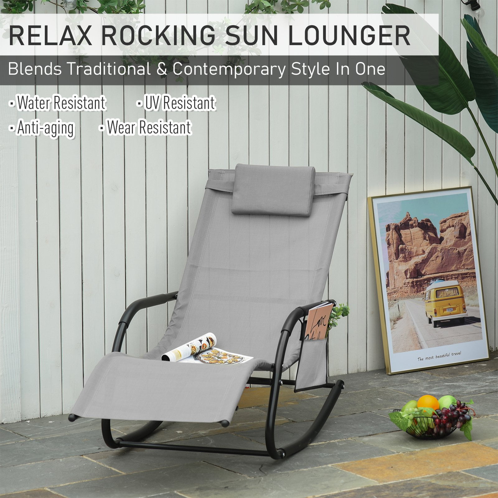 Sun Lounger Garden Swing Seat Sainsbury's Zero Gravity
