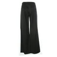 thumbnail image 2 of PICCIMORRA Womne's Wide Leg Belted Pants w/ Pockets IT 42 Black, 2 of 2