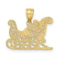 thumbnail image 4 of 14K Yellow Gold Charm Pendant Themed 17.5 mm 19.56, 4 of 4