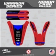thumbnail image 2 of Kalair GFX Graphics Kit for Honda CR80 (1993-1995) Warrior Series, 2 of 5