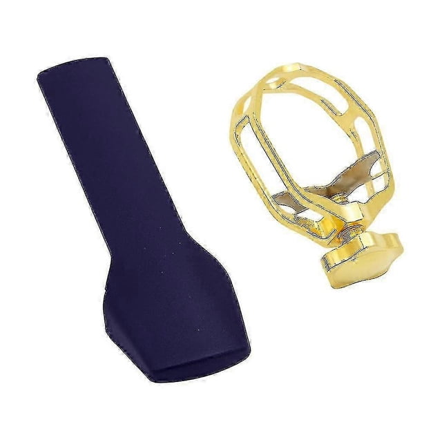 Alto Tenor Sax Saxophone Ligature Fastener Silver Color Metal Sturdy Mouthpiece