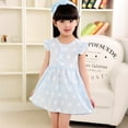 thumbnail image 5 of LYMAYTER Infant Girls Princess Dresses Kids Baby Floral Dress Girls Summer Sundress Dresses for 3 Months-3 Years, 5 of 9