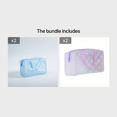 thumbnail image 1 of Waterproof Travel Toiletry Bag for Men and Women - Portable and Transparent Cosmetic Bag for Business and Beach Trips, 1 of 5