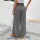 thumbnail image 5 of WILLBEST Pantalones Casuales de Mujer, Culotte de Pierna Ancha con Diseño Floral y Abertura Lateral para Un Uso Diario Cómodo. Mediana, 5 of 6